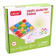MaDe Wooden educational game 17 × 16 × 4,5 cm - Puzzle