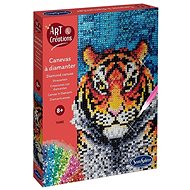 Sentosphere Diamond Canvas - Tiger - Diamond Painting