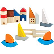 Plan Toys Construction set - At sea - Kids’ Building Blocks