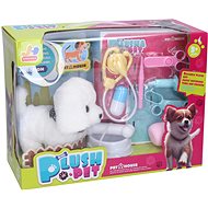 Wiky Dog walking white 15 cm - Soft Toy