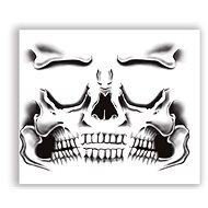 Guirca Temporary tattoo on the face Halloween - skeleton / skeleton 1 pc - Temporary Tattoo