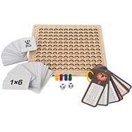 Kruzzel 24639 Wooden Montessori multiplication table - Educational Toy