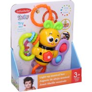 Infunbebe Bee playing with clip 14 cm - Baby Rattle