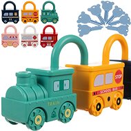 Kruzzel 24712 Toy with padlocks - Toy Car