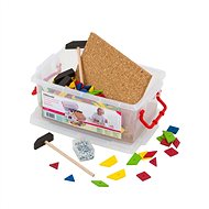 Betzold Cork nailer coloured - Pounding Toy