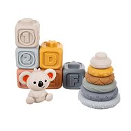 Kruzzel 24812 Sensory soft cubes, 13 pcs - Kids’ Building Blocks