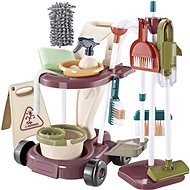 Kruzzel 24747 Cleaning set for children, 18 in 1 - Toy Cleaning Set