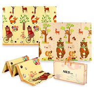 NILS Fun Folding foam mat MD04 Forest - Play Mat