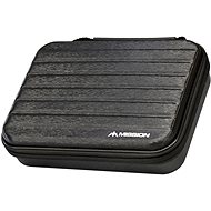 Mission Dart Case ABS-4 Black Metallic, for 12 darts - Dart Case