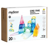 Mideer Magnetic building set, cubes 20 pieces - Building Set