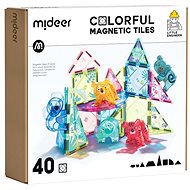 Mideer Colourful magnetic kit animals 40 pieces - Building Set