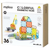Mideer Colourful Magnetic Building Set Builders 36 pieces - Building Set