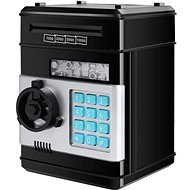 Verk 01938 Children's cash box safe black - Piggy Bank