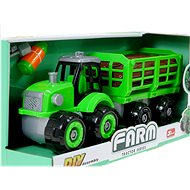 Vizopol Tractor with trailer, for screwing - Tractor