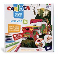 CARIOCA Create & colour 3D Ms. Wild Toys - 3D Puzzle