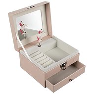Kruzzel Toy box with unicorn, pink - Music Box