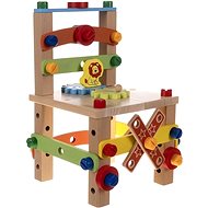 Kruzzel 22506 Wooden children's folding chair - Creative Toy