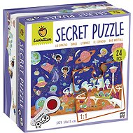 Ludattica Secret Puzzle with magnifying glass, Universe - Jigsaw Puzzle