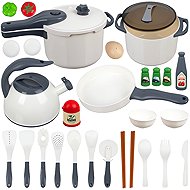 Kruzzel 26330 Set of kitchen utensils for children, 32 pcs - Toy Kitchen Utensils