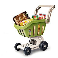 Bavytoy Shopping trolley with accessories - Toy Shopping Cart
