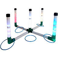 Bavytoy Throwing rings with LED light - Outdoor Game