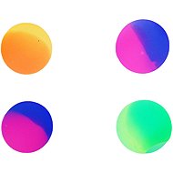 Rappa Bouncing ball two-colour 38 mm, 4 pcs - Small Balls