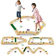 Costway Balancing walkway with balancing stones and numbers - Balance Game