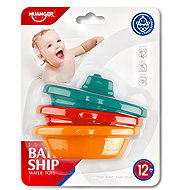 Bavytoy Boating for bath set 3 pcs - Water Toy