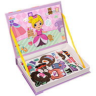 ISO 26654 Magnetic book - doll clothes 51 pcs - Magnetic Dress-Up