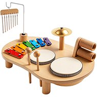 Kruzzel 26420 Wooden music education table - Game Set