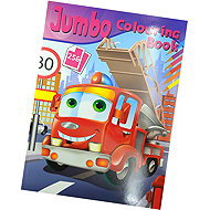Jumbo Maxi colouring Book Fire Truck - Colouring Book