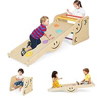 Costway Montessori multifunctional climbing frame 4in1 - Montessori Rocking Chair