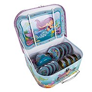 ISO 26580 Tea service in case, mermaid - Game Set