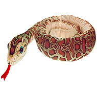 Mikro Trading Plush snake 195 cm, brown - Soft Toy