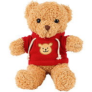 Kruzzel 26760 Soft teddy bear 30 cm, brown - Soft Toy
