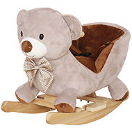 KIK KX2897 Rocking bear with sounds, brown - Rocker