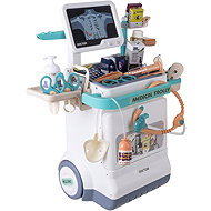 ISO 26544 Medical trolley with ECG and X-ray XXL, white - Kids Doctor Kit