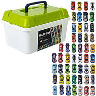 ISO 26603 Set of toy cars in portable box, 50 pcs - Toy Car Set