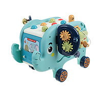 Kruzzel 26287 Interactive Montessori toy, Elephant - Montessori Toy