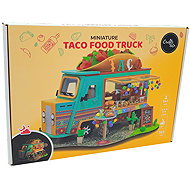 DIY Miniature kit with LED lighting - Mobile tacos - Building Set