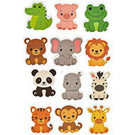 Kruzzel 26600 Foam bath animals 12 pcs - Water Toy