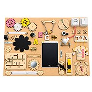 KIK KX4630_1 Wooden manipulative sensory board, 75 × 50 cm - Activity Board