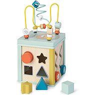 Saro Baby Wooden Activity Cube - Puzzle