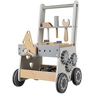 Kruzzel 24758 Workshop with wooden tools 3in1 - Toy Cart