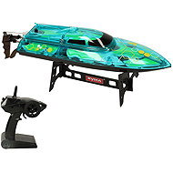 KIK Syma KX3662 Revolt Illuminator RC speedboat RTR 1:10, green - RC Ship