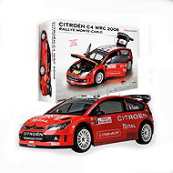 Ixo Models Citroën C4 WRC #1 S. Loeb Rally Monte Carlo kit1:8 - Metal Model