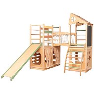 Piccolino Montessori playground Morning light with slide, ramp and mattress - Children's Playset