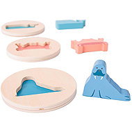 BS Toys Wooden contour jigsaw - Puzzle
