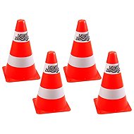Micro trading Traffic cones 24 cm, 4 pcs - Playset Accessory