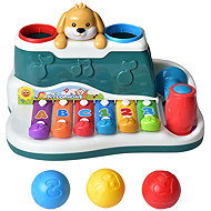 Bavytoy Puppy piano with hammer - Instrument Set for Kids